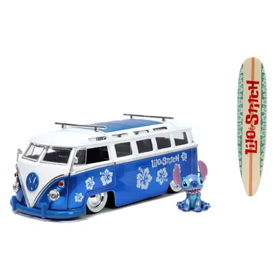 Obrázek produktu pro Autobus JADA v metalickém provedení a figurka Stitche v měřítku 1:24