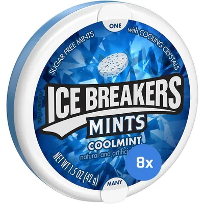Produktbild von Ice Breakers Mints Cool Mint (8 x 42g)