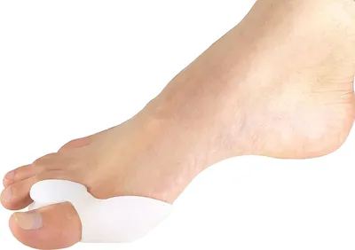 Produktbild von scarlet health | Zehenspreizer »Spreader I«; Gelstütze aus weichem Silikon; Zehenspreizer bei Hallux Valgus, Hammerzehen, Ballenzehen, Größe:2 Stück (1 Paar), Farbe:Transparent