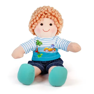 Immagine prodotto di Bigjigs Toys Bambola Robin di stoffa 30 cm
