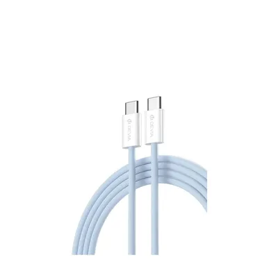 Obrázek produktu pro Nabíjecí kabel Smart EC325 PD USB-C - USB-C 1,0 m 60W 3A černý - Datový kabel 1 m modrý