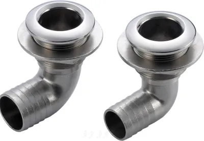 Immagine prodotto di Valvola a sfera 3 vie a T in ottone nichelato 3/8" Osculati 17.526.05