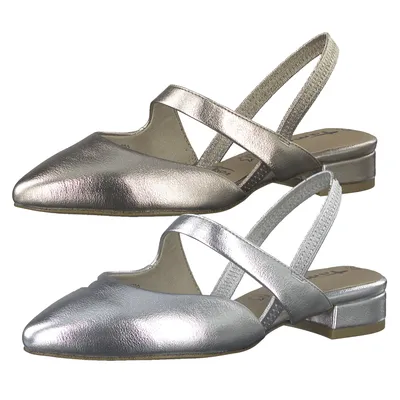 Produktbild von Tamaris Damen Sandalen Metallic-Look Blockabsatz 1-29407-26, Größe:37 EU, Farbe:Gold