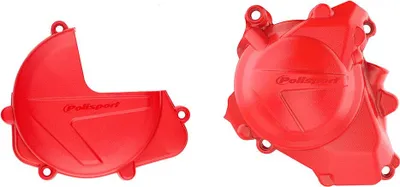 Produktbild von Polisport Honda Crf450r 17-20 Kupplungs-und Zündungsdeckel-schutz Rot Rot One Size