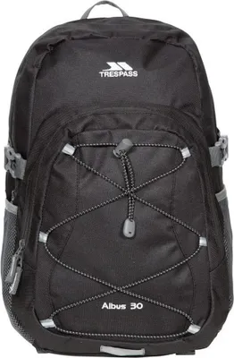 Produktbild von Trespass Albus 30 Liter Freizeit Rucksack TP2936 (Einheitsgröße) (Schwarz)