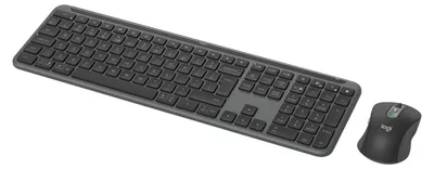 Immagine prodotto di LOGITECH Logitech 920-012490 tastiera Mouse incluso Office RF Wireless + Bluetooth QWERTY US International Graphite