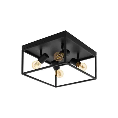 Immagine prodotto di Lampada da soffitto Lampada da soffitto nera Lampada da soggiorno 98334