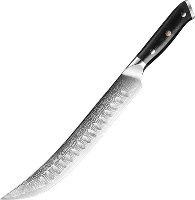 Zdjęcie produktu dla Nóż kuchenny damasceński FU-27652 - Czarny KP27652