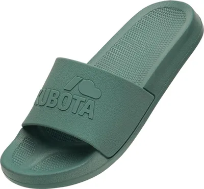 Produktbild von Kubota Badelatschen Damen Badeschlappen Rutschfest Badeschuhe "Basic Plain" Grün, 40