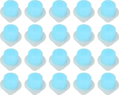 Produktbild von 20 Stück Zahnbleaching Polierpaste – Creme für Zahnaufhellung, Mineralische Schleifkörper für verbesserten Zahnschutz (BLUE)