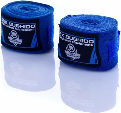 Zdjęcie produktu dla Owijka bokserska DBX BUSHIDO niebieska