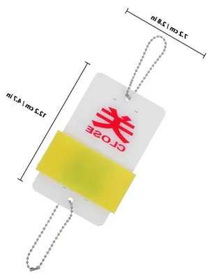 Produktbild von 2 Stück Acryl-Schild zur Anzeige des Ventilstatus zum Aufhängen