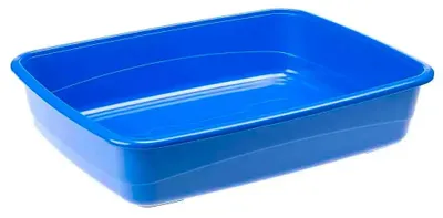 Productafbeelding van Ferplast Nip 30 kattenbak, blauw, 49,5 x 64,5 x 14,5 cm, blauw, één maat