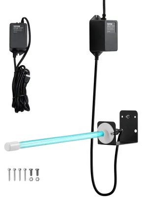 Productafbeelding van VEVOR HVAC-luchtzuiveraar, 18W, 254 nm UV-UVC-lichtspoelreiniger voor airconditioningskanalen (AC), luchtzuiveraar, HVAC-UV-lamp, luchtzuiveraar voor airconditioningsystemen