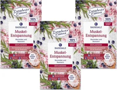 Produktbild von 3x 60g Badesalz Muskel-Entspannung