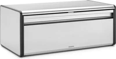 Produktbild von Brabantia Klappbrotkasten Front eckig, Stahl matt