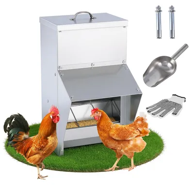 Productafbeelding van Solidchoice - Automatische Voeder voor Pluimvee met 10 kg Capaciteit