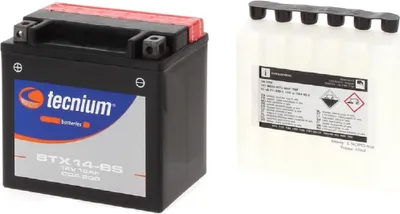 Image de TECNIUM Batterie sans entretien avec pack d'acide - BTX14-BS