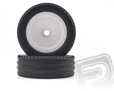 Imagen del producto de Ruedas delanteras blancas para modelo XB (2 unidades)