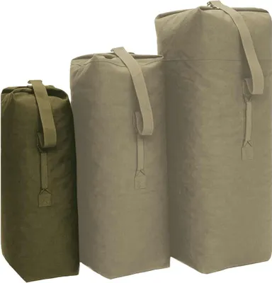 Produktbild von US Seesack Baumwolle small oliv