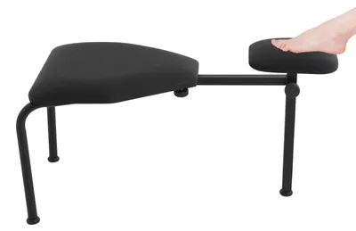 Produktbild von Verstellbarer Pedikürstuhl mit Massagefunktion und Fußstütze