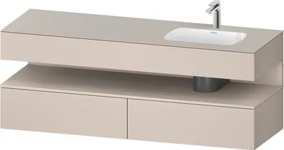 Produktbild von DURAVIT QA4796083910010 QTG EWT KWTU 1600 Wß Hgl. Be