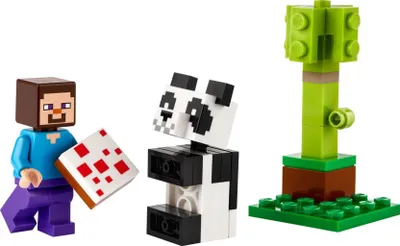 Obrázok produktu pre LEGO Minecraft Steve a mláďa pandy, Stavebnica, 6 rok / roky, Plast, 35 kusov, 26 g