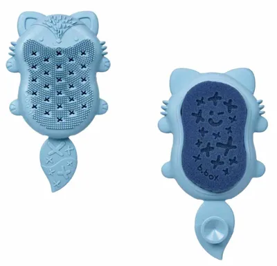 Imagen del producto de B.Box: Cepillo de baño para niños con esponja, color azul