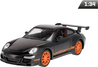 Immagine prodotto di Modello 1:34, Porsche 911 GT3 RS, nero