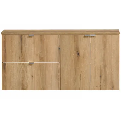 Produktbild von Doppelwaschtisch 120cm, Eiche, NEWPORT-56-OAK