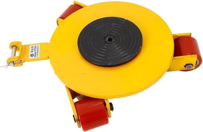 Produktbild von Schwerlastfahrwerk mit Panzerrollen, Möbel- und Maschinen-Transportroller-Set für 2T/ 4400 lbs