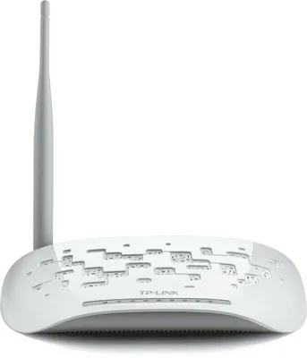 Produktbild von TP-LINK TD-W8951NB, 10, 100 Mbit/Sek, 10/100Base-T(X), 802.11b, 802.11g, 802.11n, 11, 54, 150 Mbit/Sek, Ethernet (RJ-45), ADSL2+