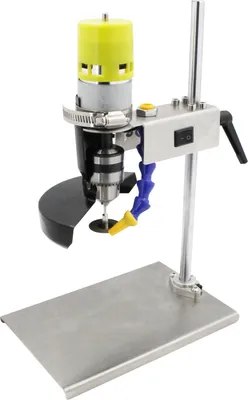 Produktbild von Elektrischer Glasflaschenschneider Schneidwerkzeug Schneidemaschine mit 7 variablen Geschwindigkeiten für DIY Blumentopf Runde ovale Glasflaschen Handwerk