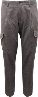 Produktbild von 1543AR pantalone cargo uomo BRIGLIA man cashmere trousers grey