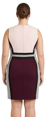 Obrázek produktu pro Elegantní dámské pouzdrové šaty v barvě chrpy od Calvin Klein XL