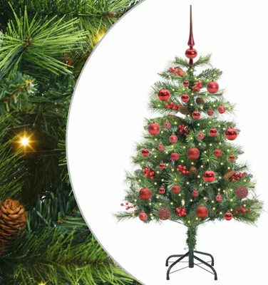 Produktbild von vidaXL Künstlicher Weihnachtsbaum Grün 150 cm PVC und Metall