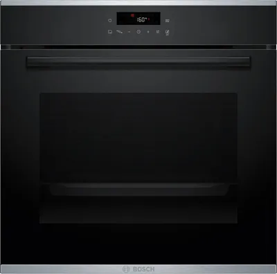 Produktbild von Bosch Oven | HBA272BB3 | 71 L | Electric | Pyrolysis/Hydrolytic | Touch control | Height 59.5 cm | Width 59.4 cm | Black