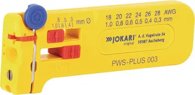 Produktbild von Mikro-Präzisions-Abisolierer PWS-PLUS 003 Gesamt-L.102mm AWG 28-18 JOKARI