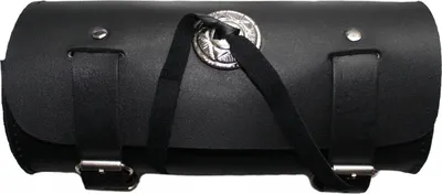 Produktbild von Motorrad Werkzeugtasche Satteltasche Motorradtasche Toolbox echtleder schwarz