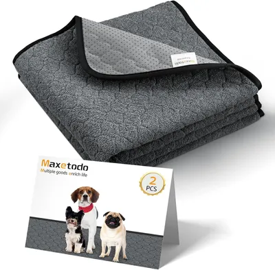 Zdjęcie produktu dla Podkłady dla szczeniąt 70 x 100 cm, 2 szt., szybkoschnące, antypoślizgowe, do treningu