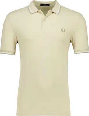 Produktbild von Fred Perry Polo beige Baumwolle normale Passform einfarbig