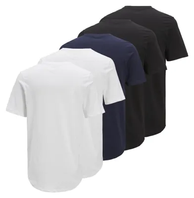 Immagine prodotto di Jack & Jones T-shirt Brody a maniche corte in confezione da cinque pezzi