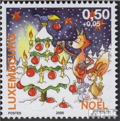 Produktbild von Briefmarken Luxemburg 2009 Mi 1849 (kompl.Ausg.) postfrisch Weihnachten