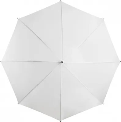 Produktbild von Regenschirm Golfschirm XL - Handöffnung - Ø 125 cm - weiß