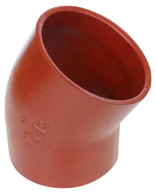 Produktbild von PREIS SML Bogen 30 DN100, Gusseisen, muffenlos, 1 Stk.
