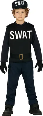 Produktbild von Guirca Swat Jungenkostüm  5-6 Years  5-6 Years