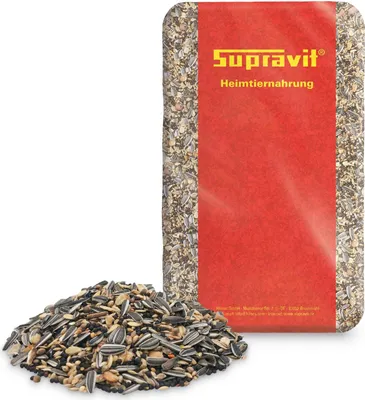 Produktbild von Supravit Freilandfutter für Vögel 25kg | energiereiches & proteinreiches Vogelfutter für Freilandvögel & Wildvögel | Ideal zur Fütterung im Sommer