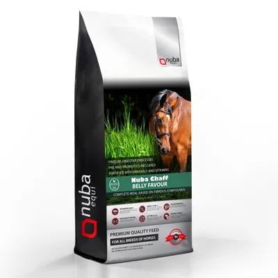 Obrázek produktu pro NUBA EQUI Belly Favour Chaff – řezanka podporující trávení u koní – 15 kg