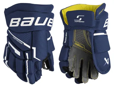 Produktbild von BAUER Supreme MACH Handschuhe Bambini, Größe:8 Zoll, Farbe:Navy