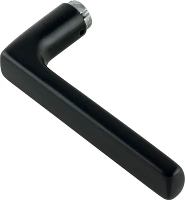 Produktbild von Hoppe Türgriff Dallas Drückerlochteil Schnellstift, Edelstahl schwarz matt
